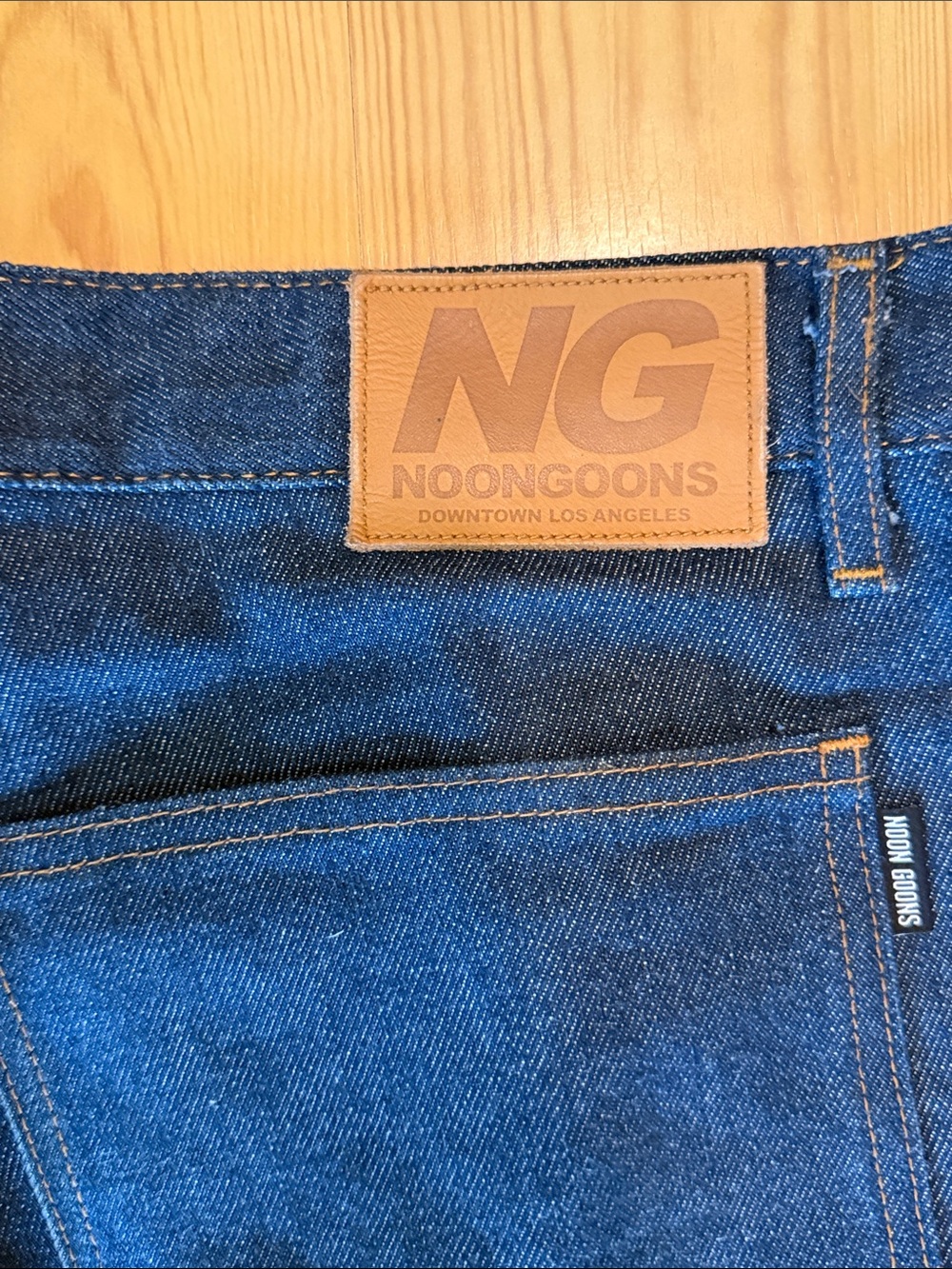Noon Goons Throttle Pant in Indigo - Picture 5 of 7